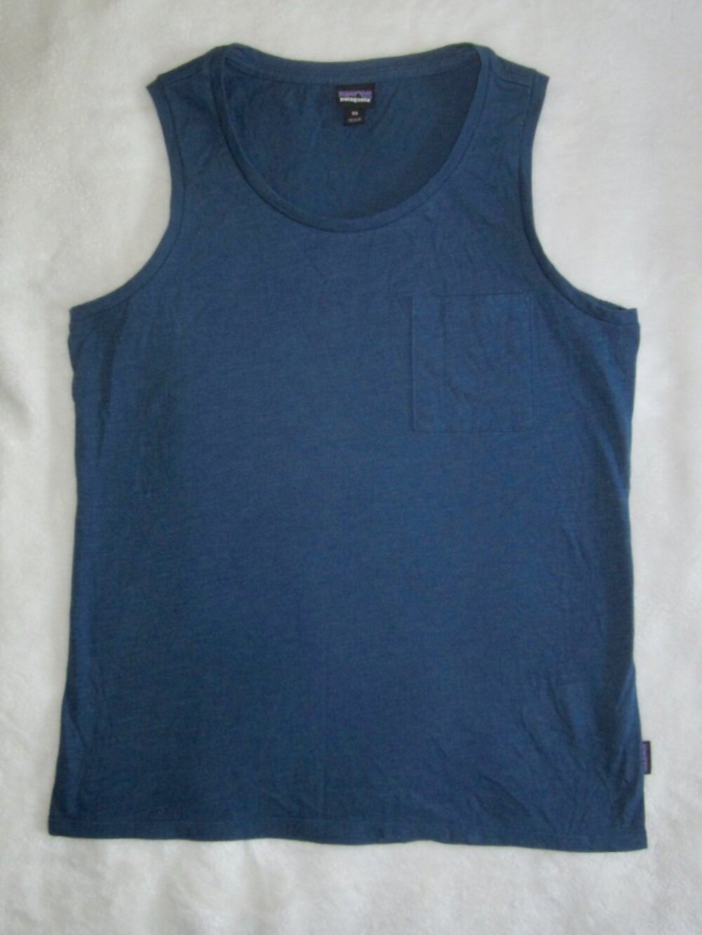 PATAGONIA MAINSTAY Tank Shirt Stone Blue Style 52910 Women’s Small